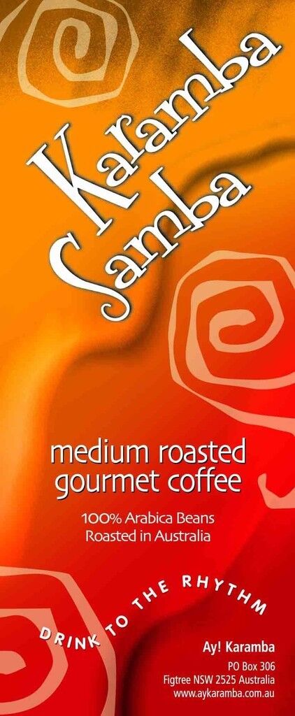 KARAMBA SAMBA - MEDIUM ROASTED GOURMET COFFEE BEANS