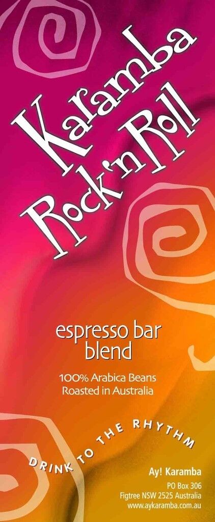 KARAMBA ROCK N ROLL - ESPRESSO ROASTED COFFEE BEANS